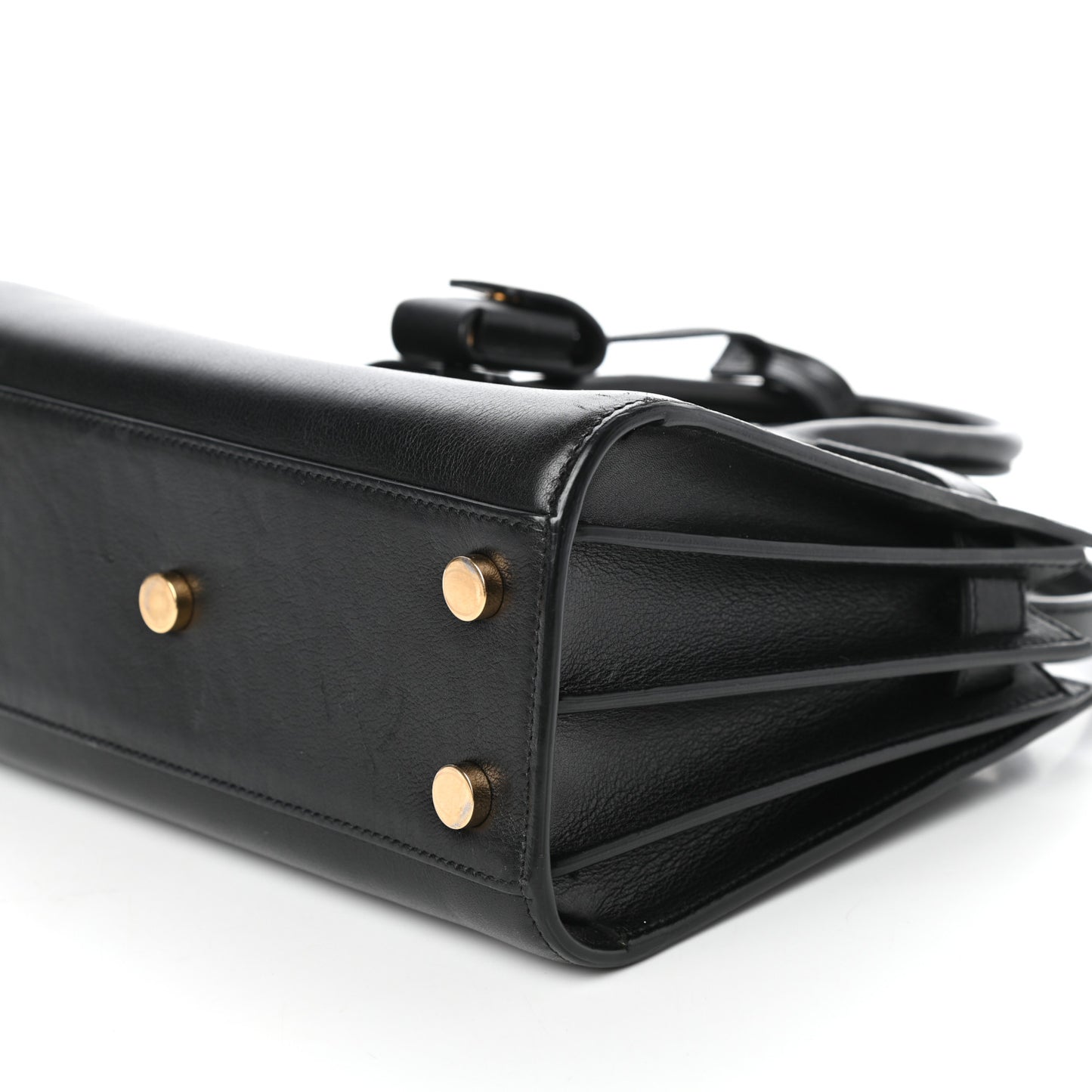 Calfskin Nano Sac De Jour Black