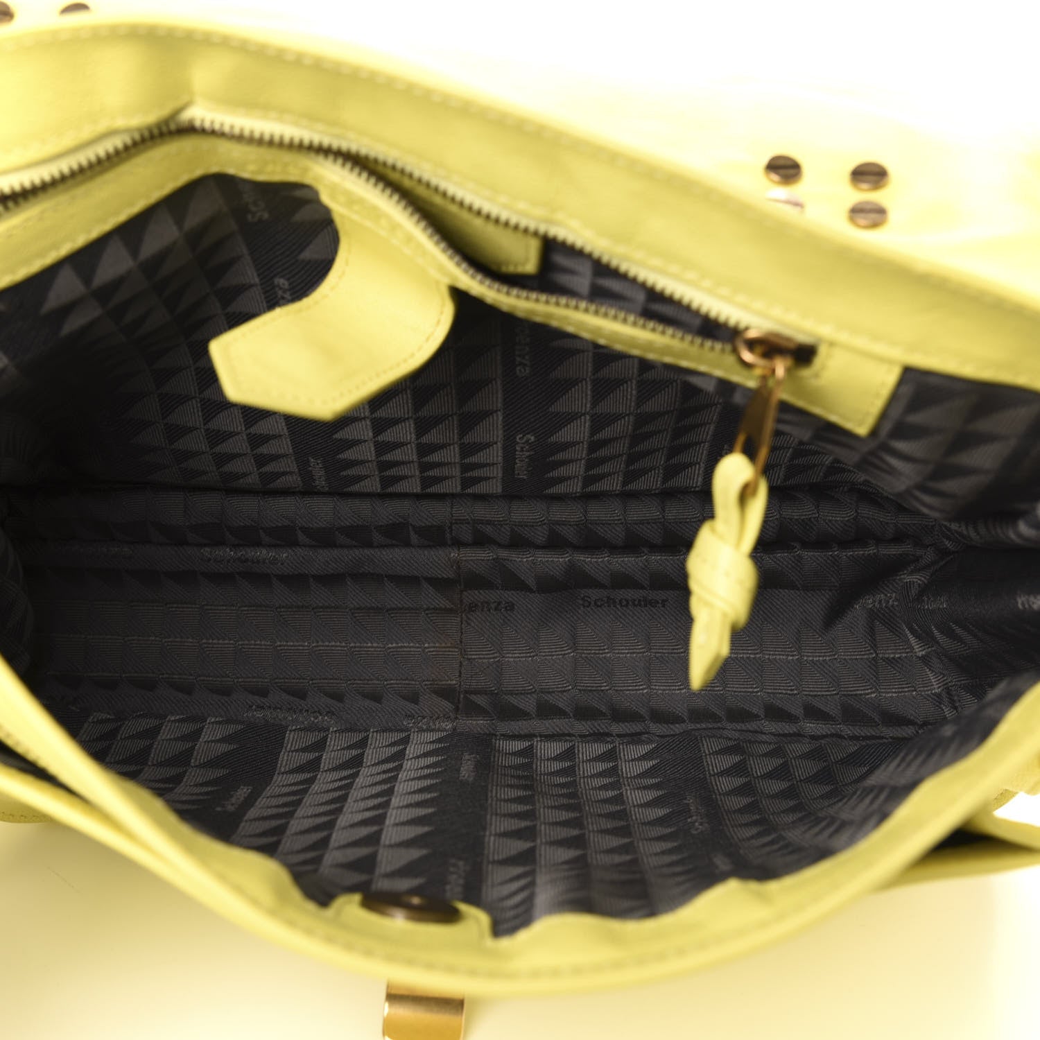 Proenza Schouler Lambskin PS1 Medium Satchel Sunshine 6 of 15