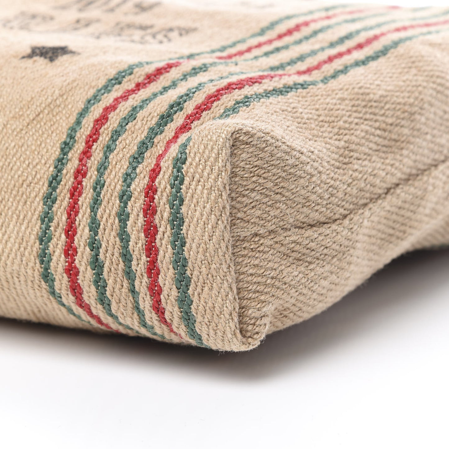 Straw Juta Printed Arles Tote Beige