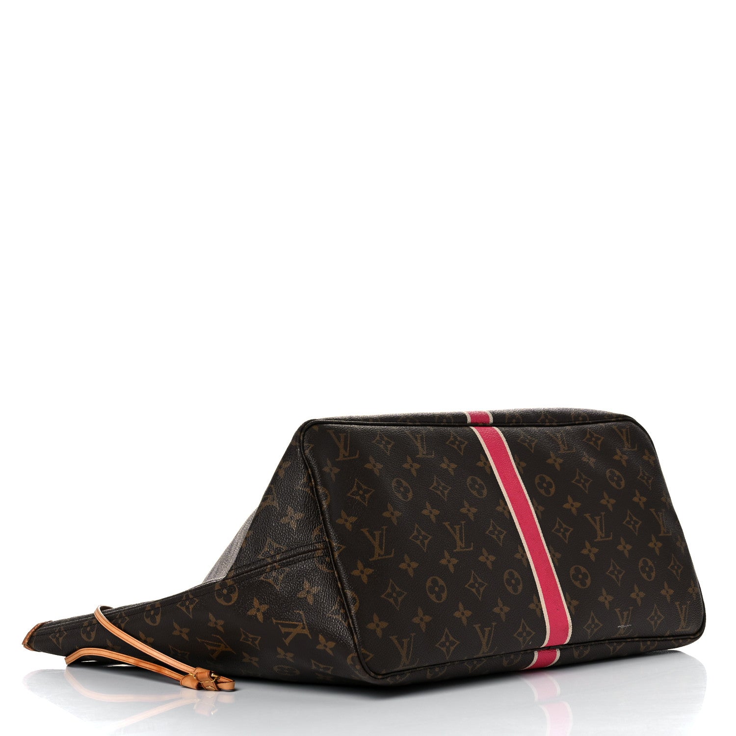 Louis Vuitton Monogram My LV Heritage Neverfull MM Fuchsia White 3 of 24