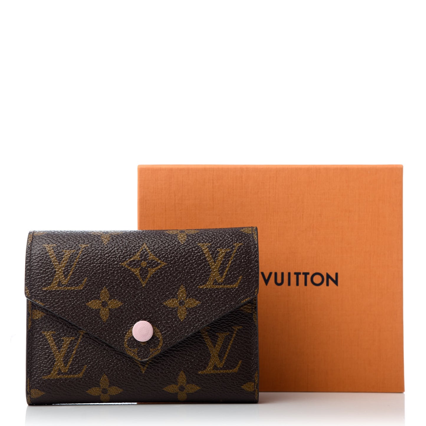 Monogram Victorine Wallet Rose Ballerine