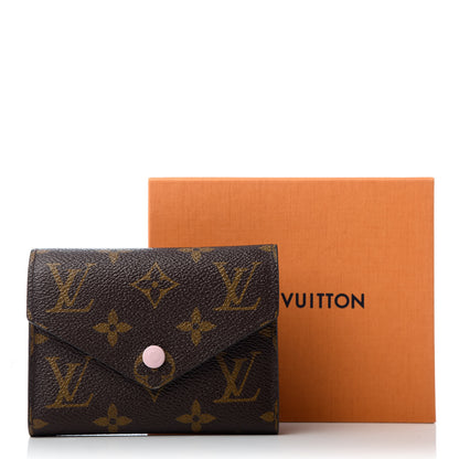 Louis Vuitton Monogram Victorine Wallet Rose Ballerine 8 of 8