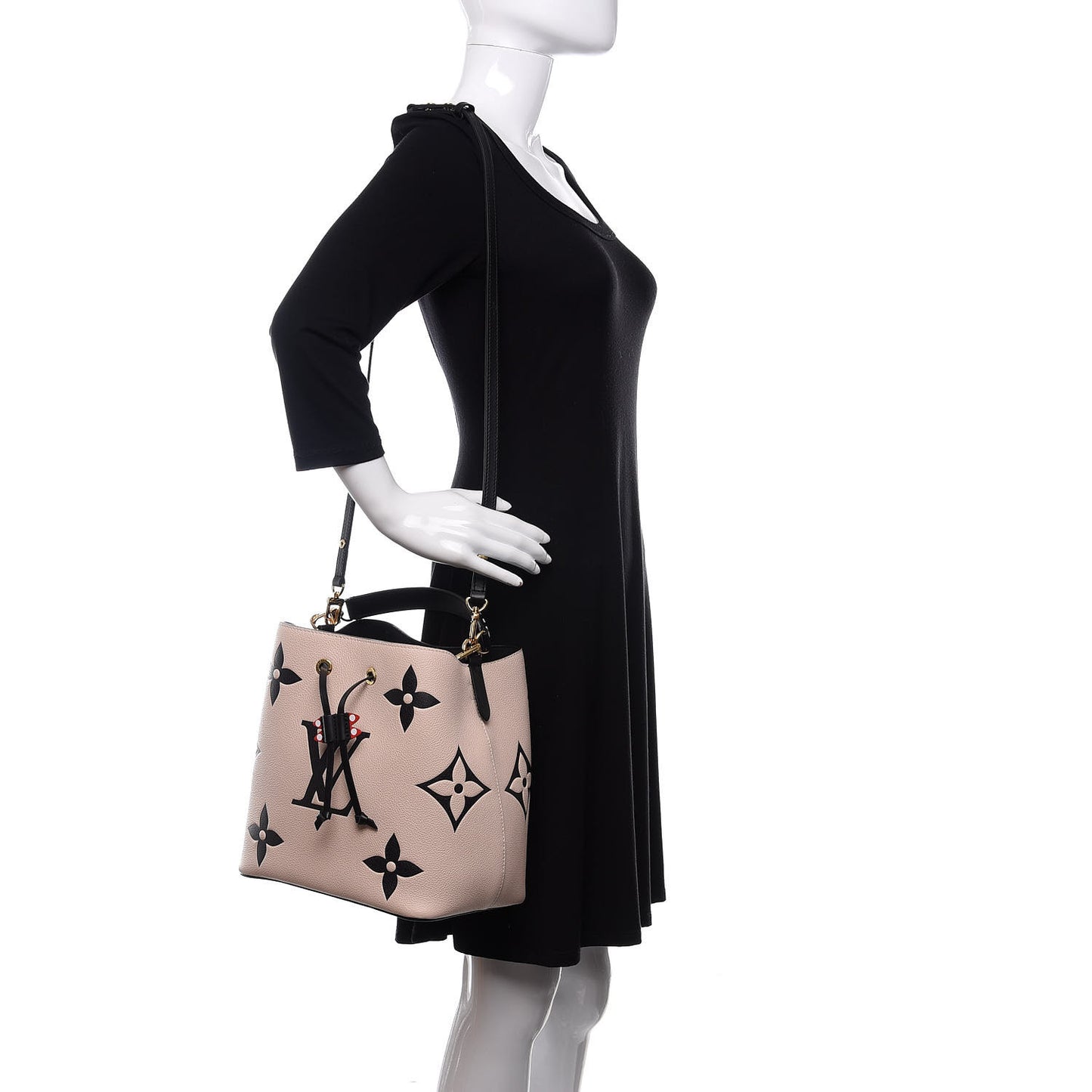 Empreinte Monogram Giant Crafty Neonoe MM Creme Black