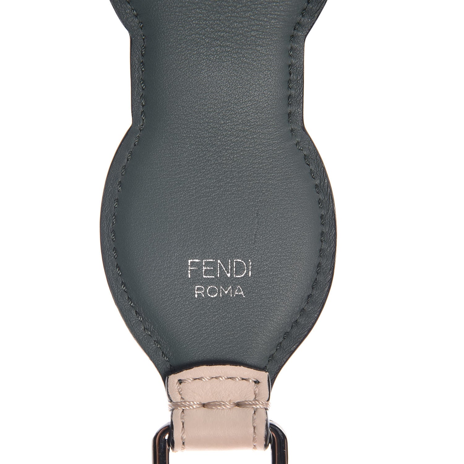 Fendi Vitello Dolce Plexiglass Flowerland Studded Strap You Camelia Multicolor 3 of 5