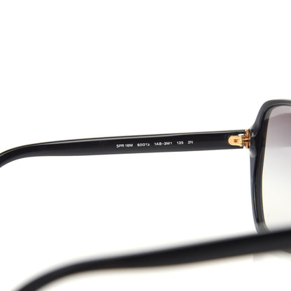 Prada Sunglasses SPR 16M Black 6 of 8
