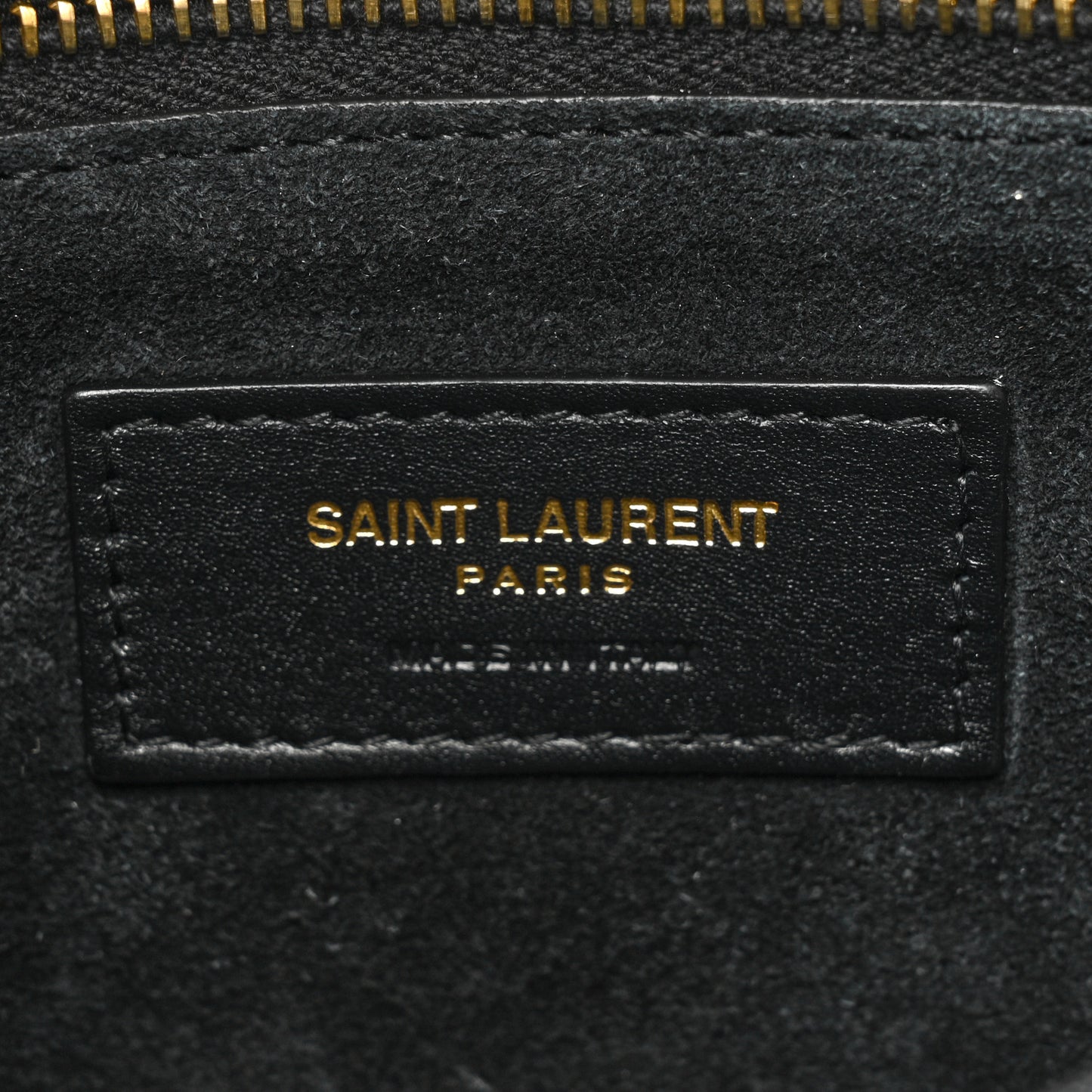 Patent Calfskin Sadie Shoulder Bag Black