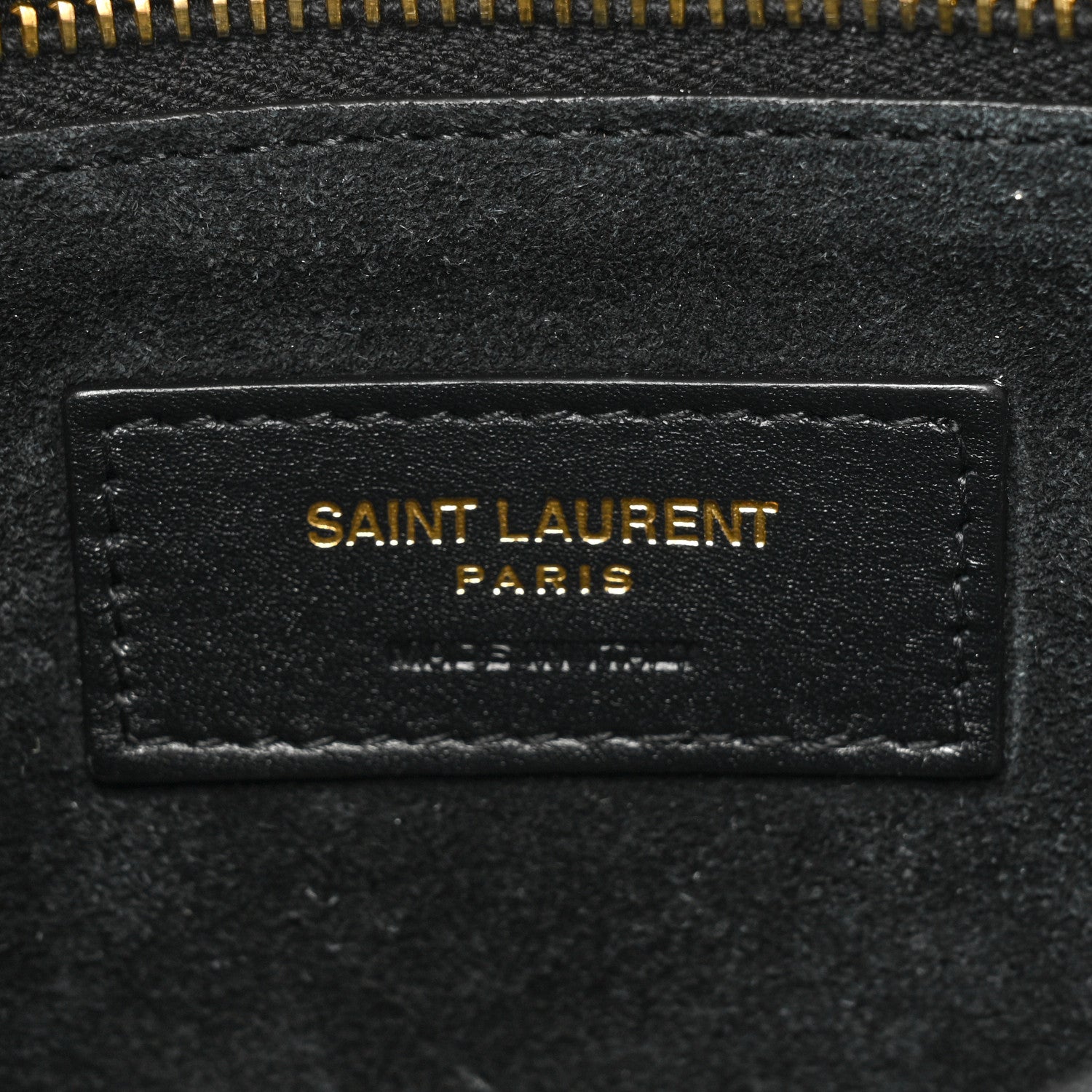 Saint Laurent Patent Calfskin Sadie Shoulder Bag Black 6 of 8