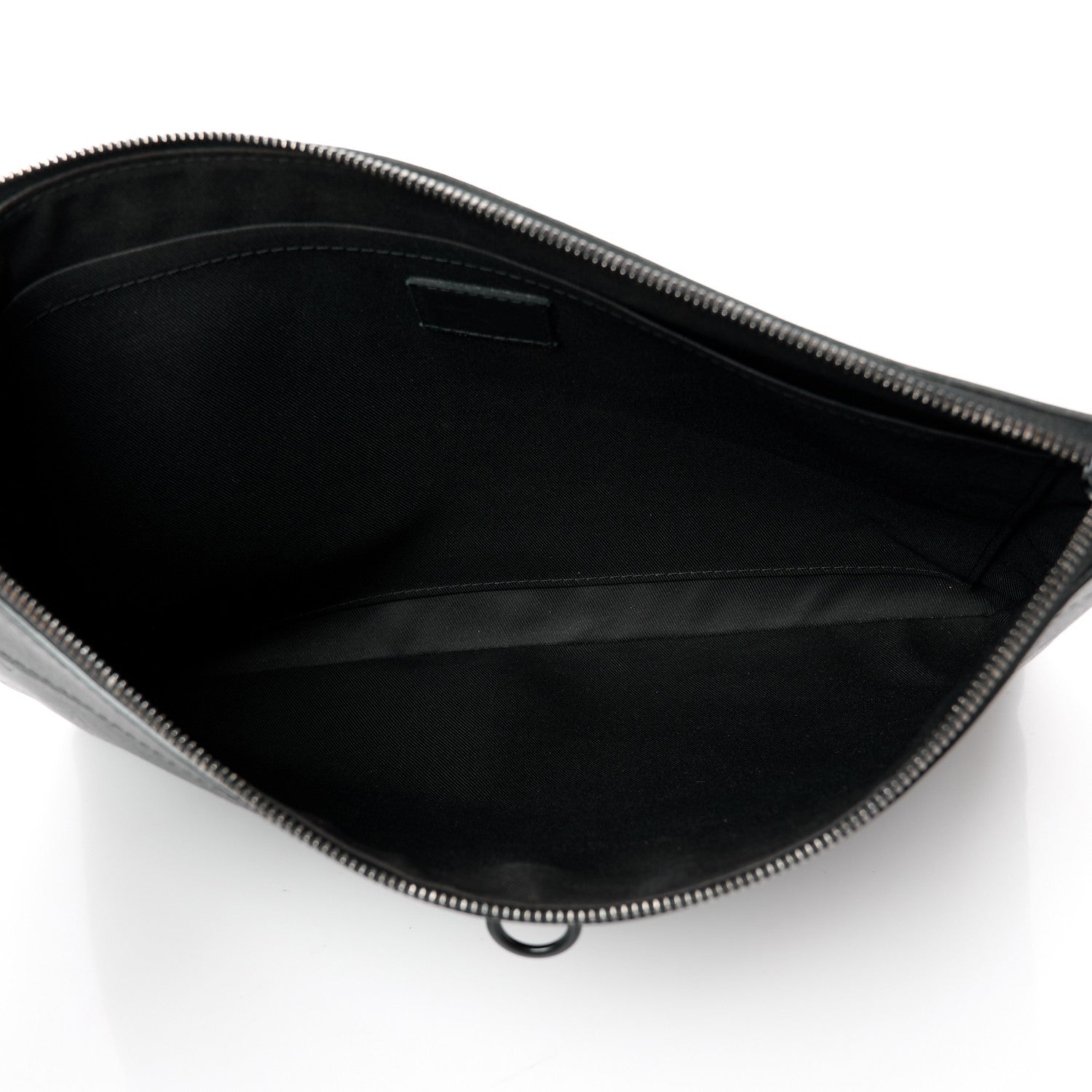 Louis Vuitton Calfskin Monogram Shadow Discovery Pochette Black 5 of 9