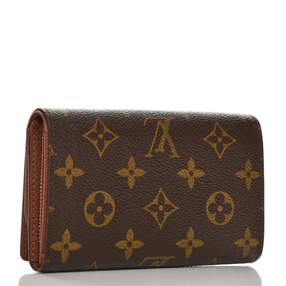 Louis Vuitton Monogram Porte-Monnaie Billets Tresor Wallet 3 of 10