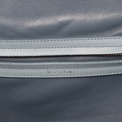 Celine Grained Calfskin Medium Phantom Luggage Sky Blue 7 of 13