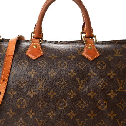 Louis Vuitton Monogram Speedy Bandouliere 35 8 of 19