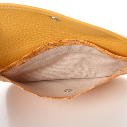 Goyard Goyardine Pouch Yellow 5 of 6