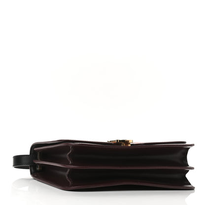 Burberry Calfskin Applique Monogram Medium TB Bag Oxblood 4 of 10