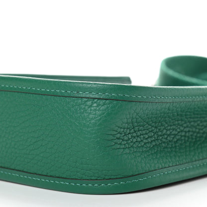 Hermes Taurillon Clemence Evelyne TPM Vert Vertigo 7 of 7