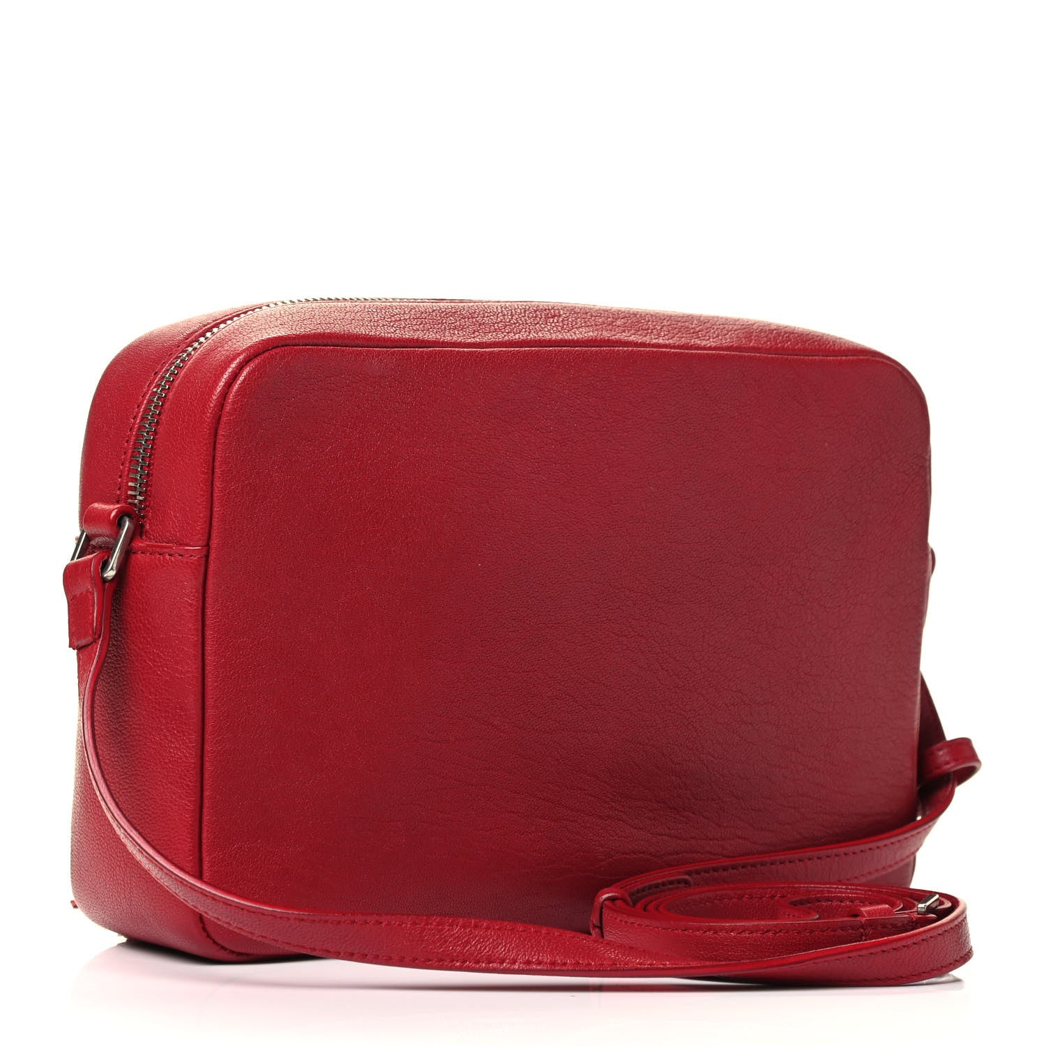 Saint Laurent Lambskin Monogram Small Lou Camera Bag New Lipstick 2 of 4