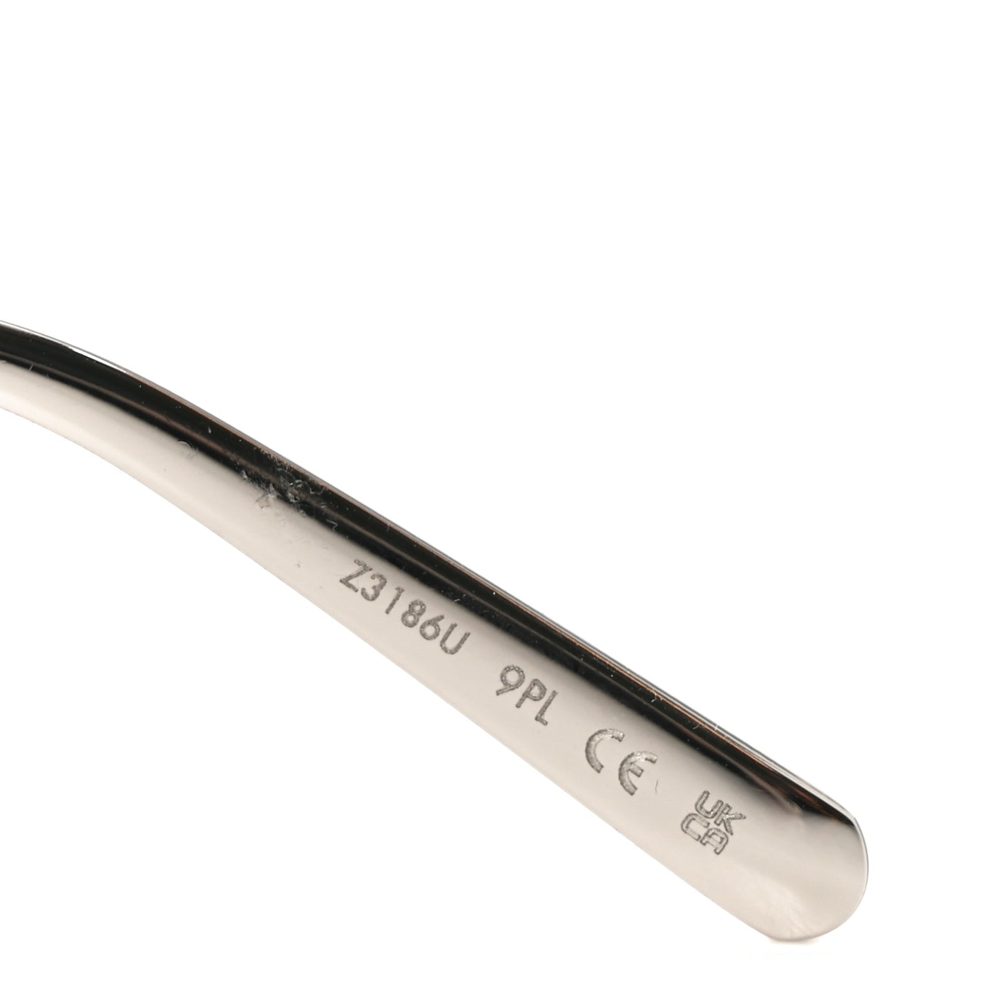 Metal Crystal Oval LV Dazzling Sunglasses Z3186U Silver