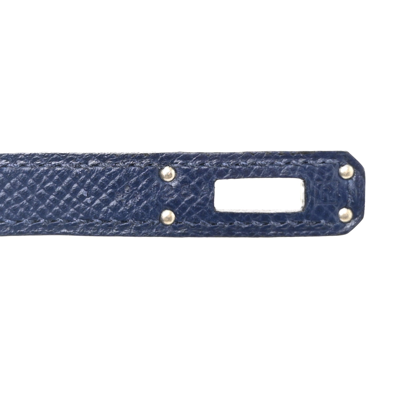 Hermes Epsom Verso Birkin 25 Bleu De Malte Bleu Sapphire 7 of 16