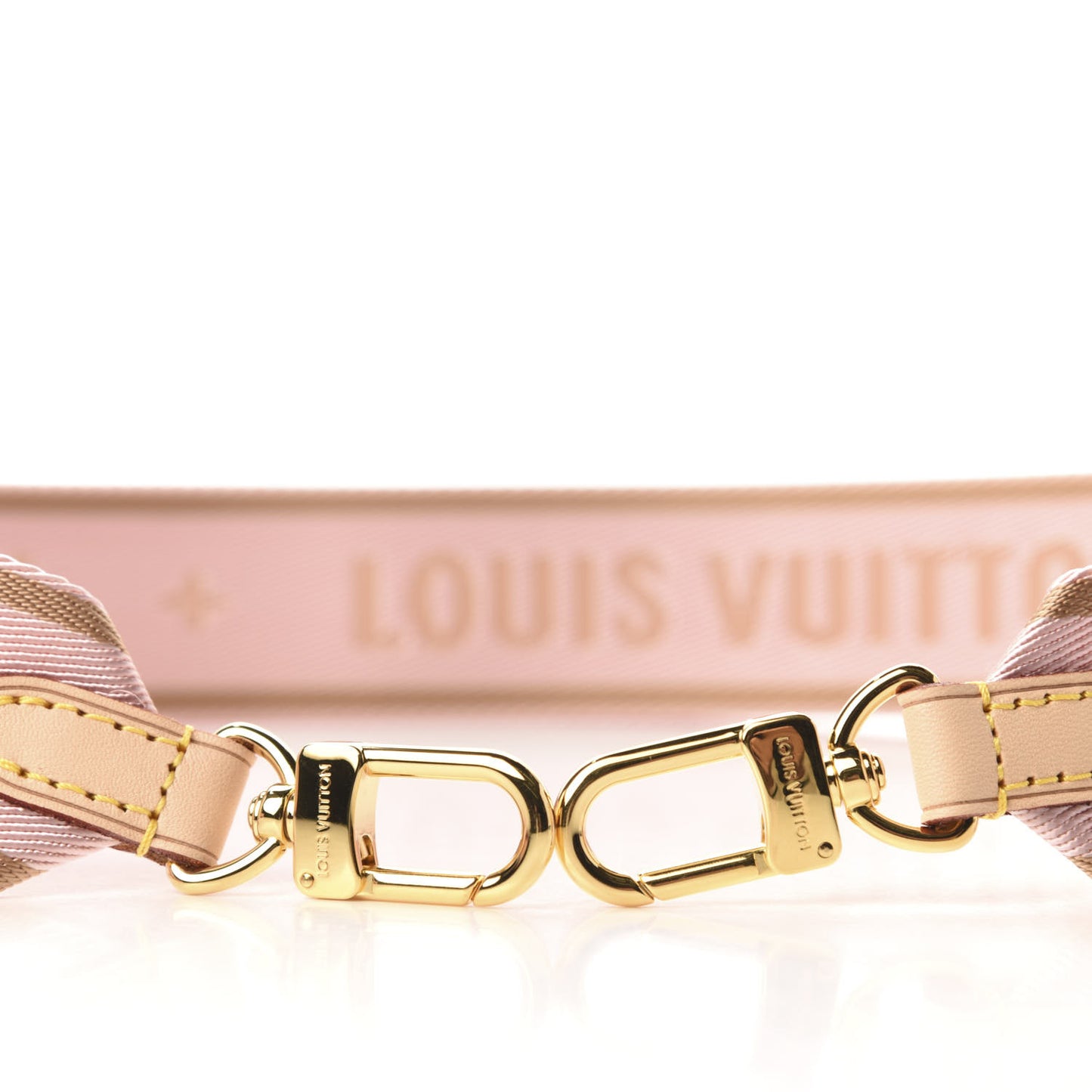 Monogram Multi Pochette Accessories Shoulder Strap Rose Clair