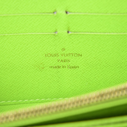 Louis Vuitton Monogram Graffiti Zippy Wallet Green 6 of 10