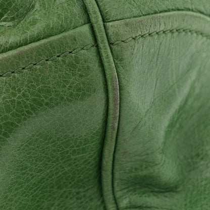 Prada Vitello Shine Shopping Satchel Green 13 of 14