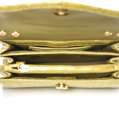 Nancy Gonzalez Crocodile Amour Clutch Green 7 of 9