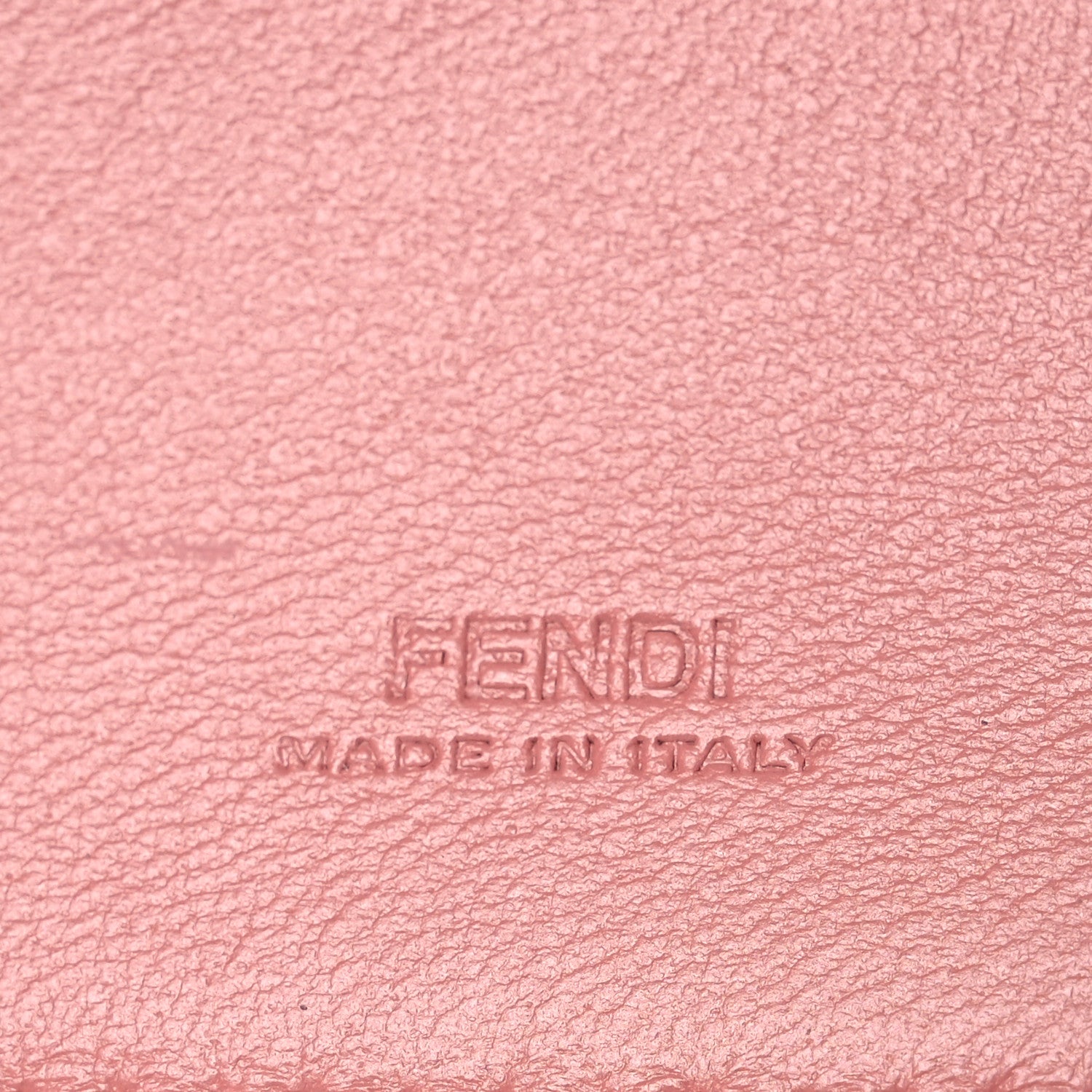 Fendi Silk Satin Phone Baguette Blush 6 of 16