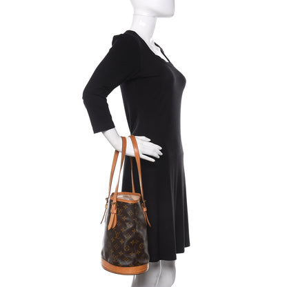 Louis Vuitton Monogram Petit Bucket 23 2 of 8