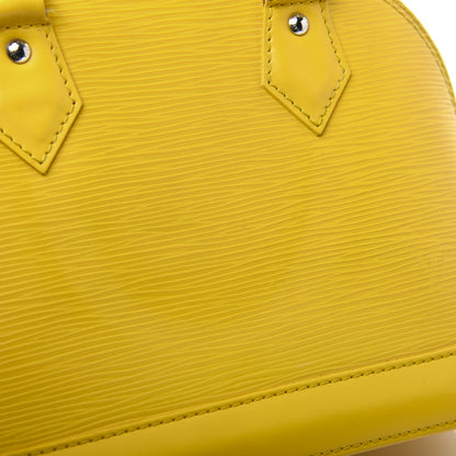 Louis Vuitton Epi Alma BB Citron 20 of 35