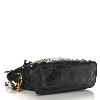 Balenciaga Agneau Giant 12 Gold Hardware Mini City Black 4 of 13