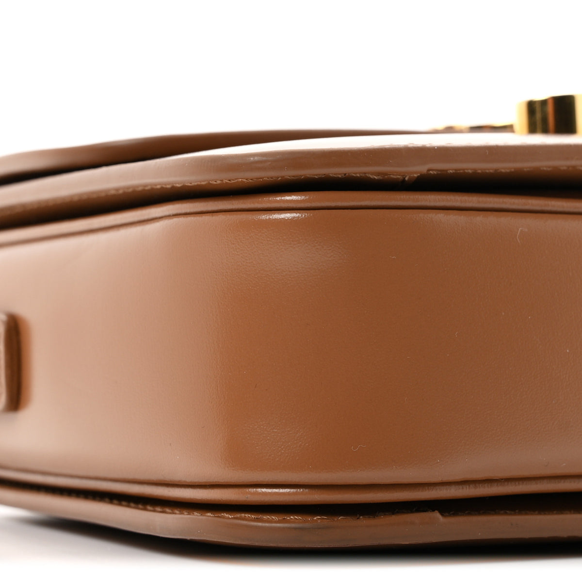 Celine Shiny Calfskin Teen Triomphe Bronze 9 of 10