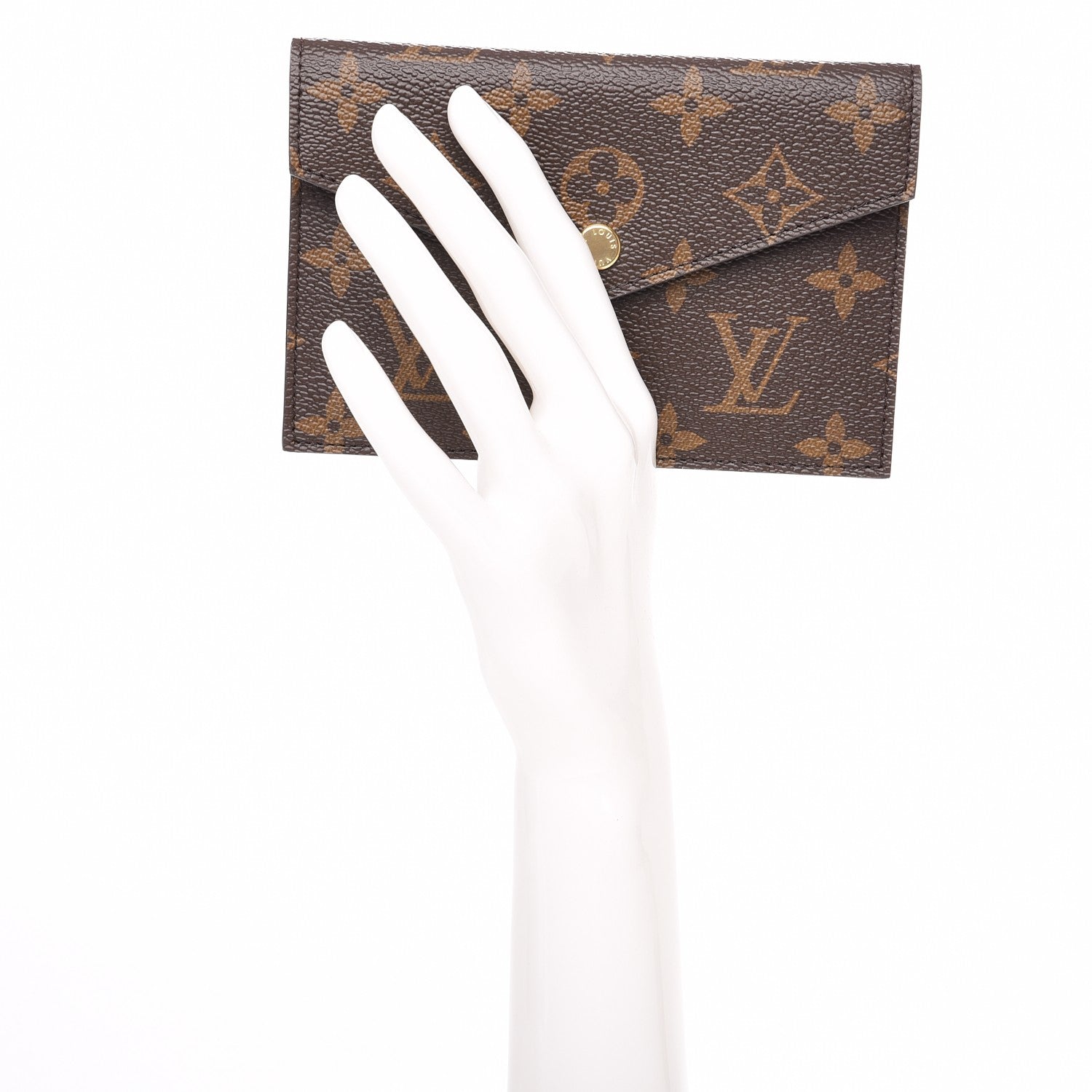 Louis Vuitton Monogram Daily Organizer Envelope Insert Red 2 of 7