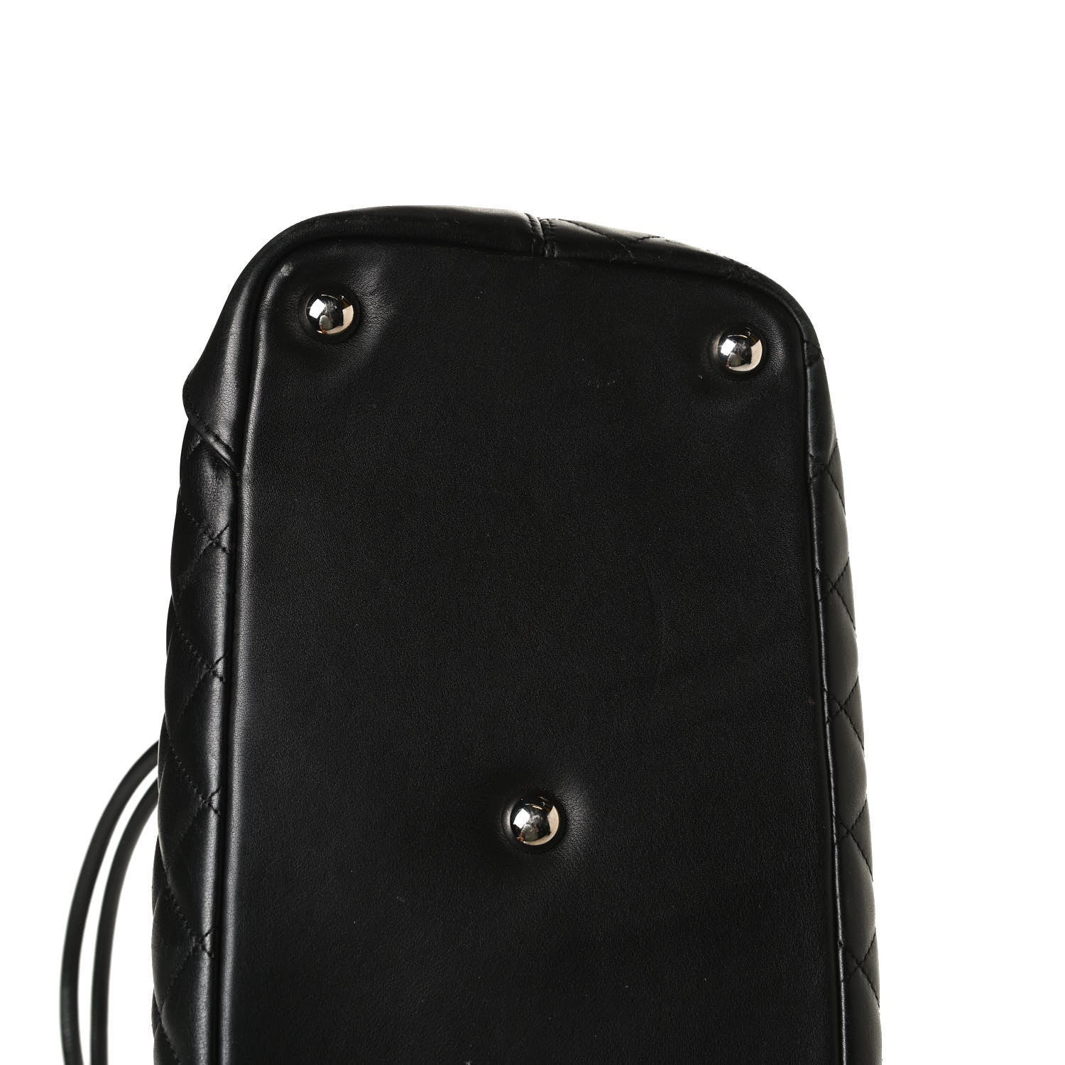 Chanel Calfskin Quilted Large Cambon Tote Black 12 of 19