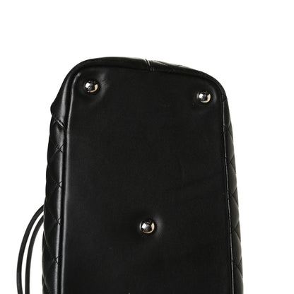 Chanel Calfskin Quilted Large Cambon Tote Black 12 of 19