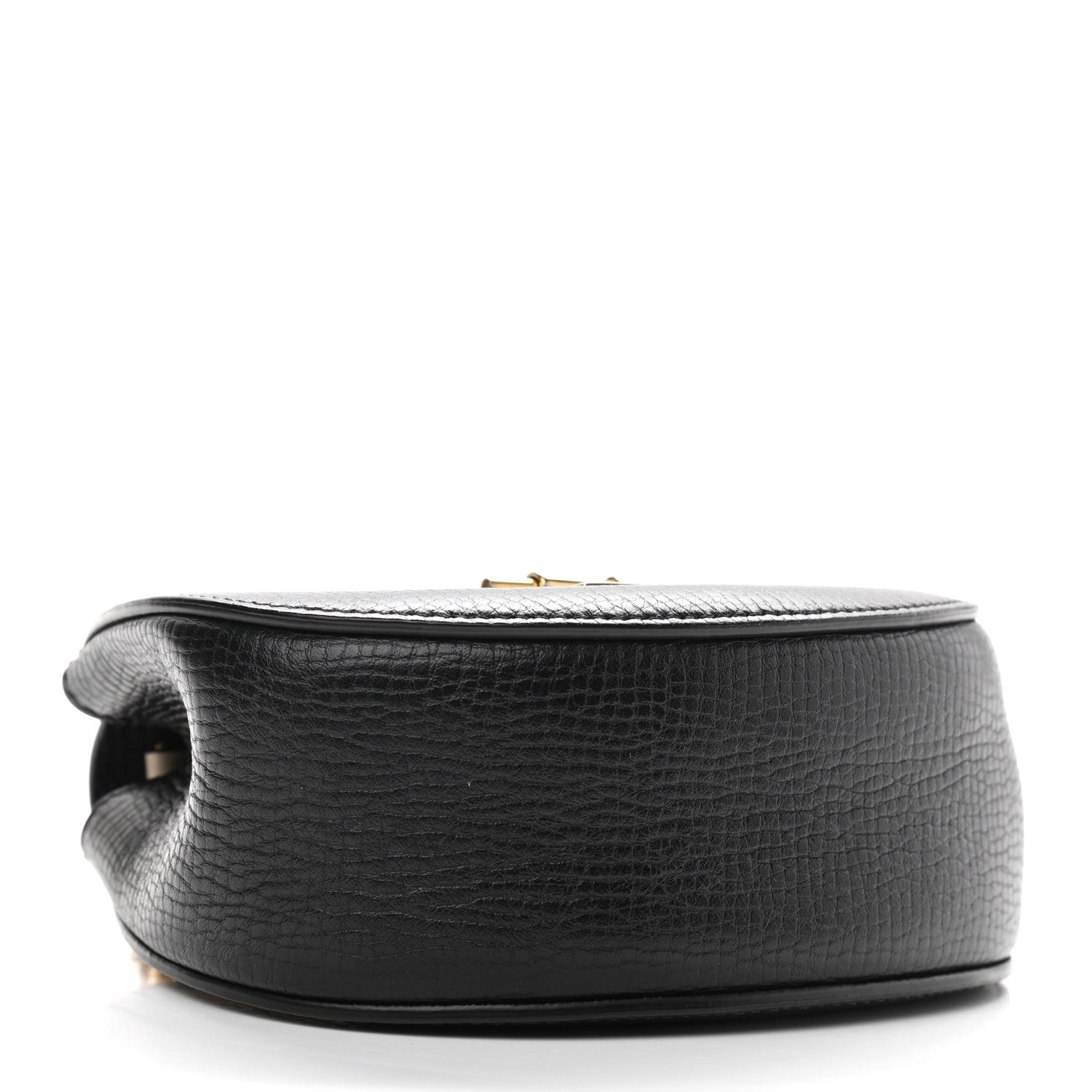 Chloe Textured Calfskin Lambskin Nano Drew Shoulder Bag Black 3 of 15
