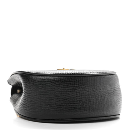 Chloe Textured Calfskin Lambskin Nano Drew Shoulder Bag Black 3 of 15