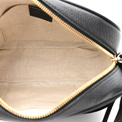 Gucci Pebbled Calfskin Small Soho Disco Bag Black 5 of 11