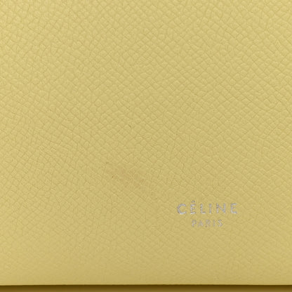 Celine Grained Calfskin Micro Belt Bag Yellow 10 of 12