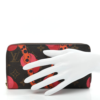 Louis Vuitton Monogram Ramages Zippy Wallet 2 of 13