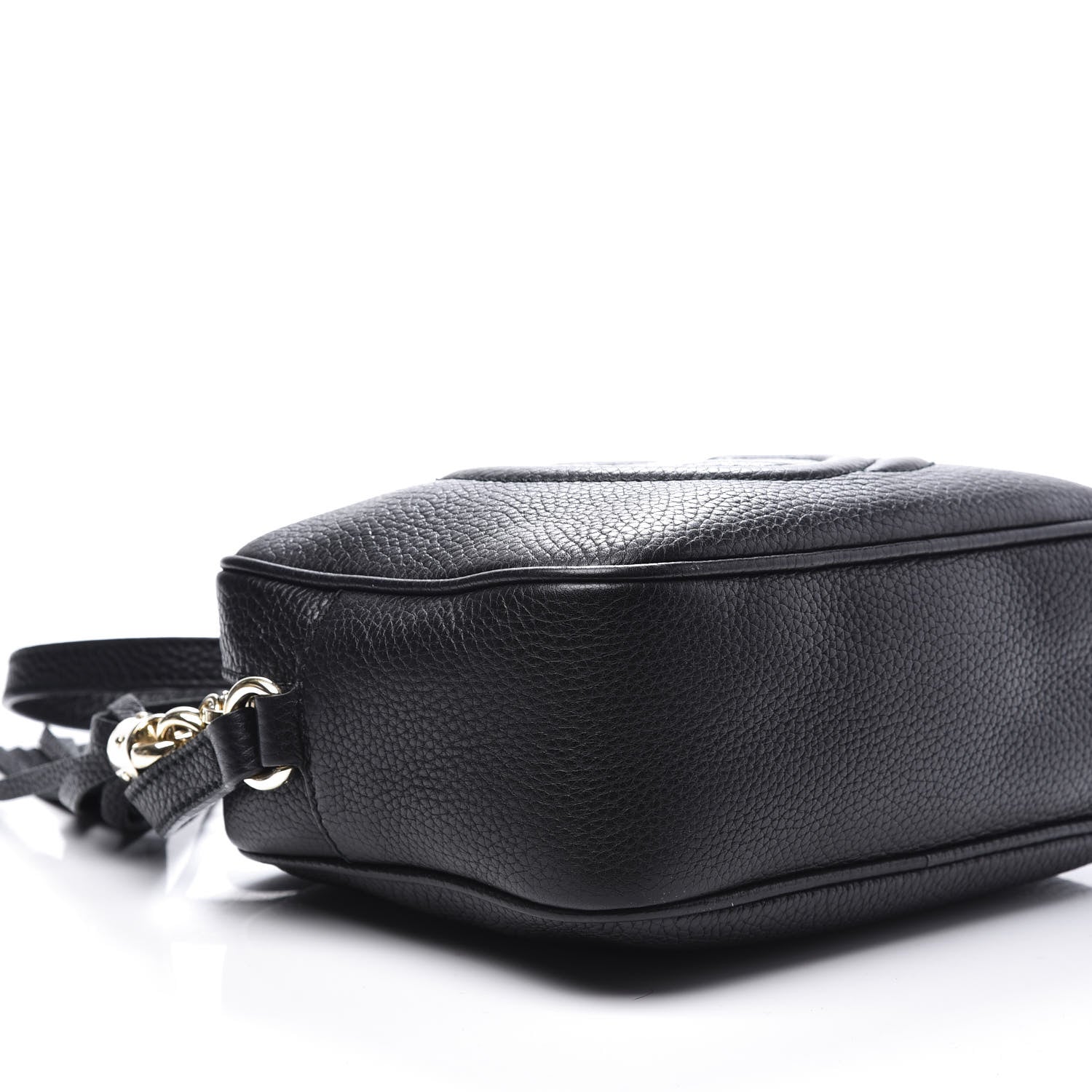 Gucci Pebbled Calfskin Small Soho Disco Bag Black 9 of 11