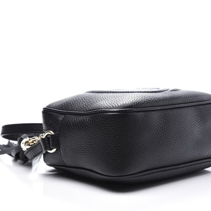 Gucci Pebbled Calfskin Small Soho Disco Bag Black 9 of 11