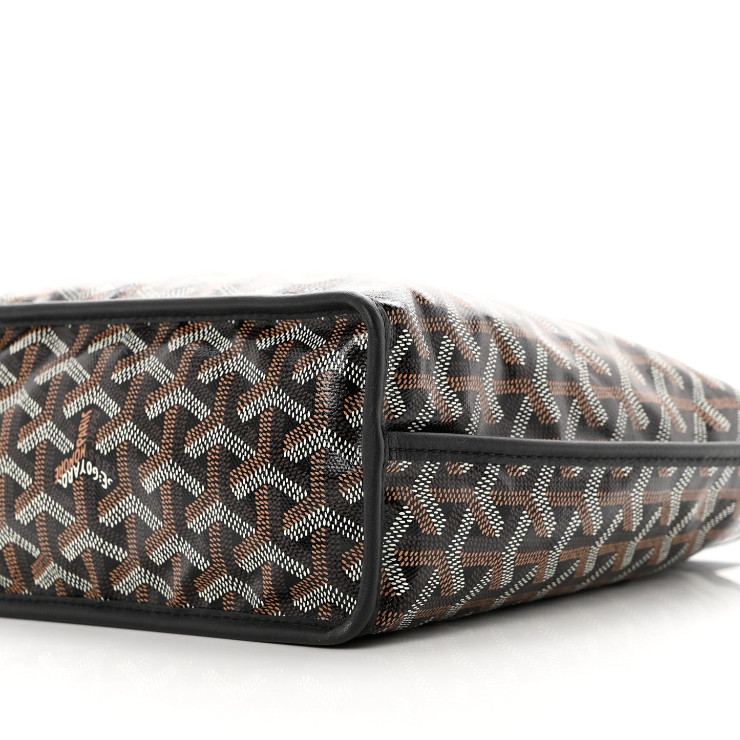 Goyardine Reversible Mini Anjou Black