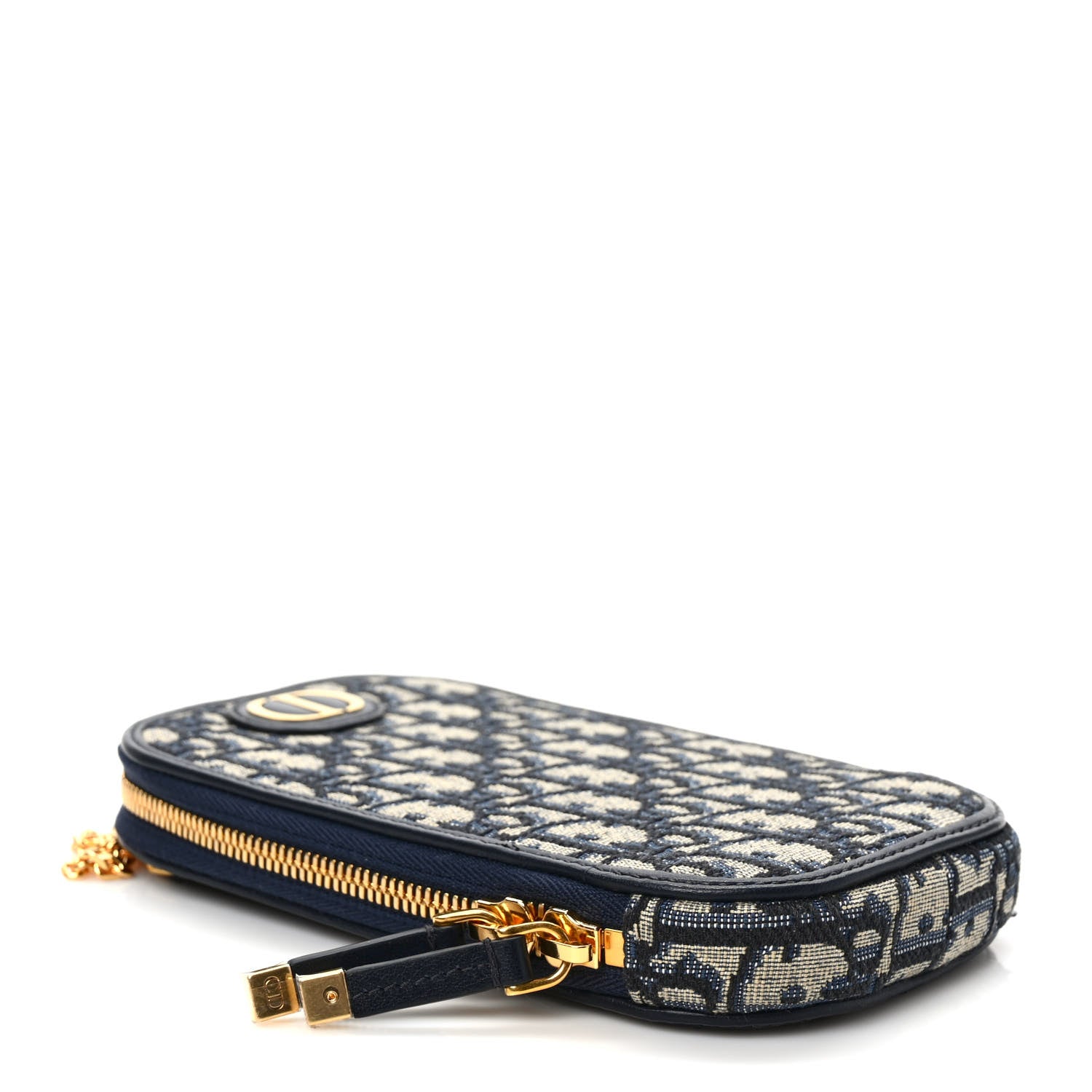 Christian Dior Oblique 30 Montaigne Phone Holder Blue 4 of 9