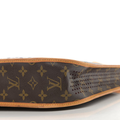 Louis Vuitton Monogram Perforated Musette Fuchsia 9 of 11