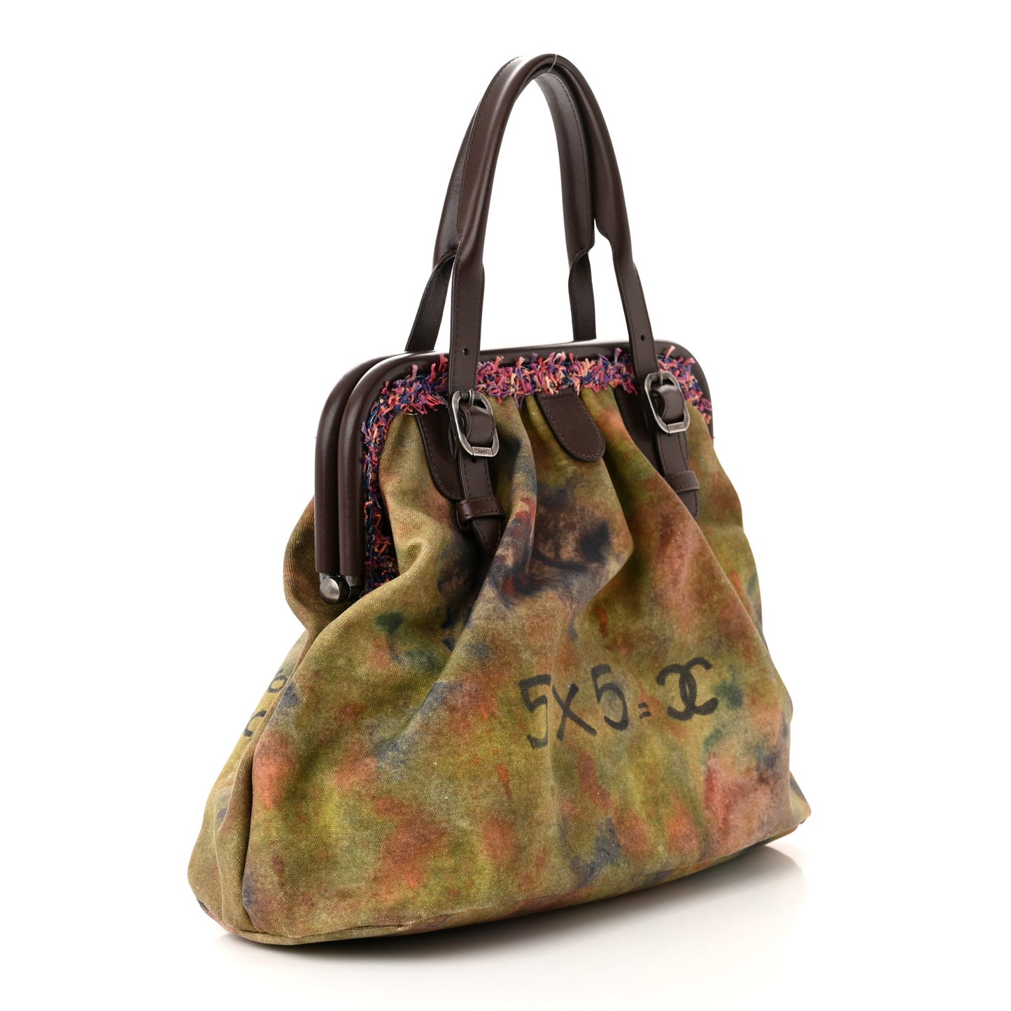 Washed Toile Graffiti On The Pavements Bowler Khaki Multicolor