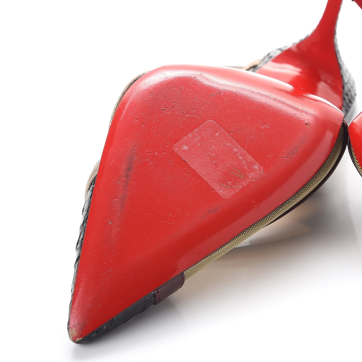 Python Kid Suede Mesh Evoluta 100 Pumps 38.5 Multi