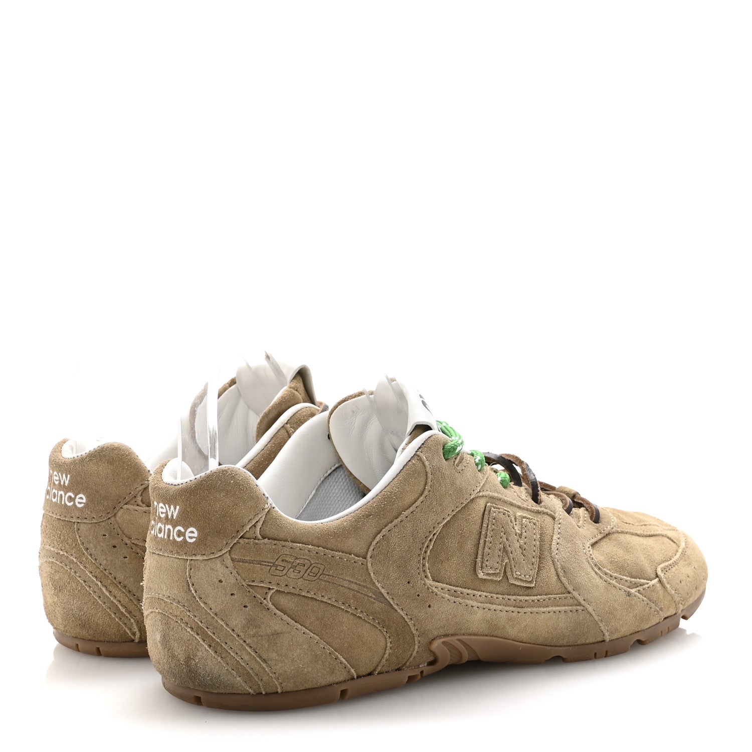 Miu Miu X NEW BALANCE Suede 530 SL Sneakers 39 Ecru 5 of 9