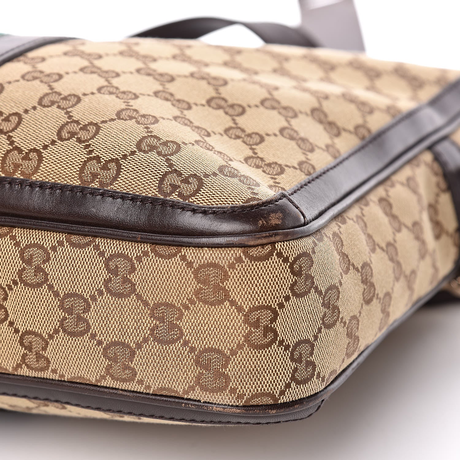 Gucci Monogram Web Briefcase Dark Brown 9 of 13