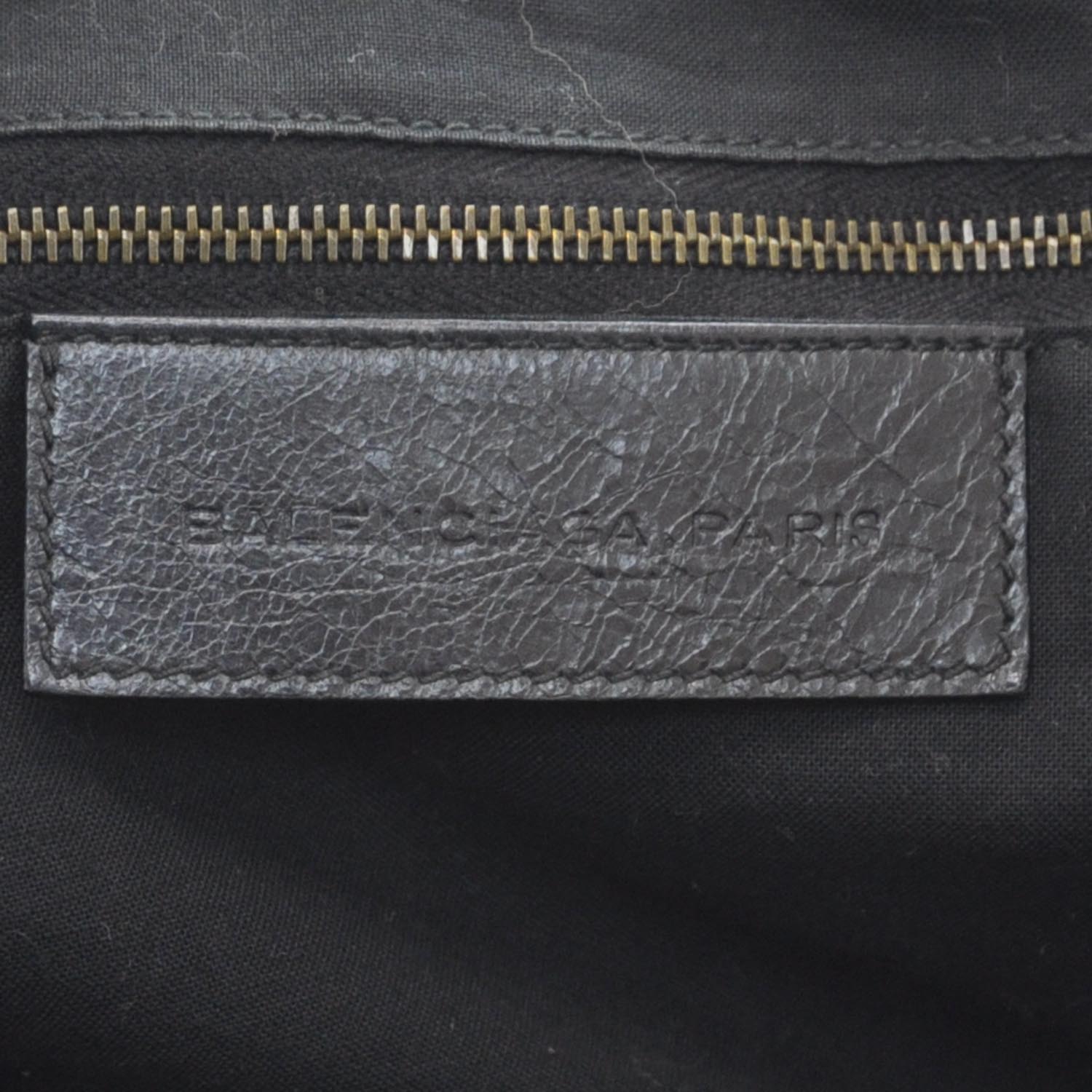Balenciaga Chevre Wool Prince of Wales Check Weekender 7 of 9