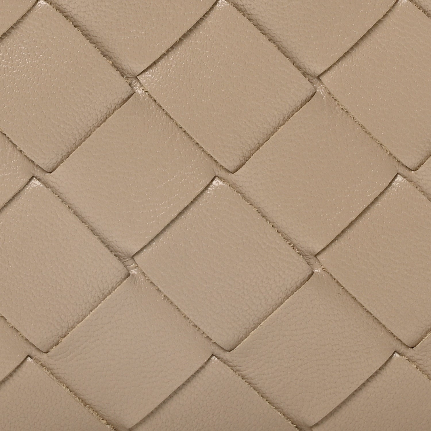 Bottega Veneta Calfskin Intrecciato Bang Bang Vanity Case Ecru 7 of 9
