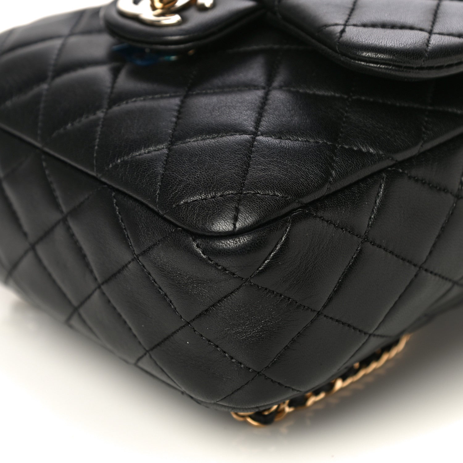 Chanel Lambskin Quilted Small in Seoul Backpack Black 10 of 10